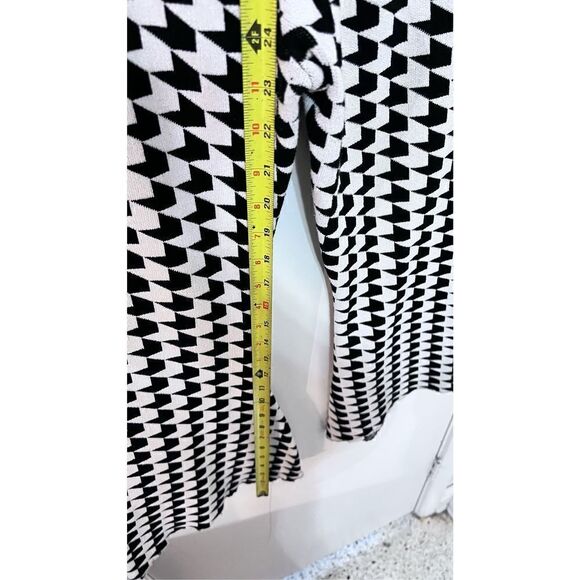 GOOD TIME USA HOUNDSTOOTH BACK ZIP PANTS WOMENS SIZE M - Picture 11 of 12